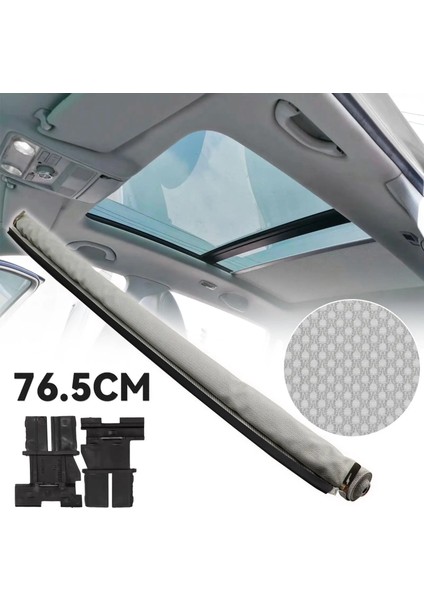 Sunroof Perdesi Renk:gri 1k9 877 307 Skoda Yeti Audi Q5 Volkswagen Tiguan 1K9877307 Uzunluk: 76,5 cm modelleri