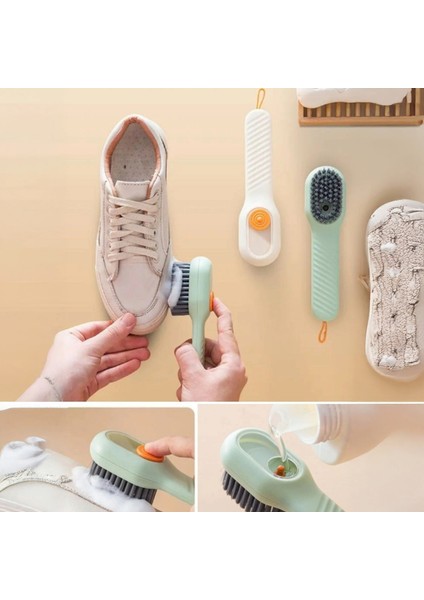 Deterjan Hazneli Çok Amaçlı Pratik Fırça Bulaşık, Banyo ,ayakkabı Temizleme Yıkama Fırçası 1 Adet fiyatları