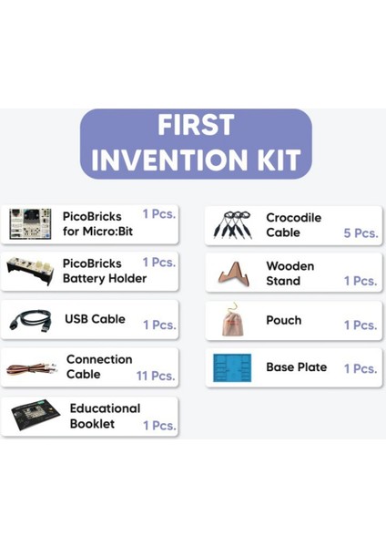 Picobricks Micro:bit First Invention Kit