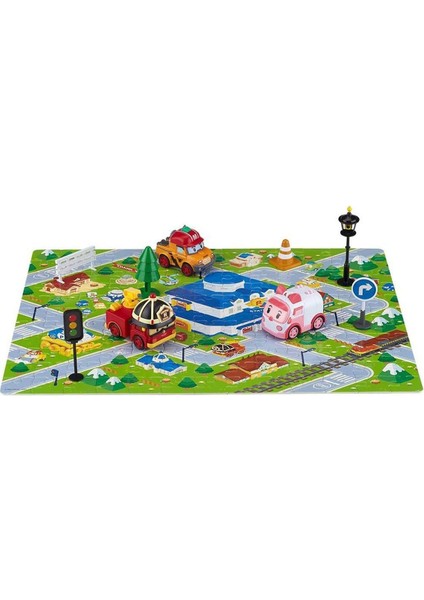 Polı ZR-913 Robocar Poli Gogo City Seri Ambar,roy,mark Oyun Seti fiyatları