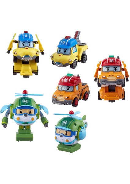 Polı ZR-915 Robocar Poli Quick Transforming Mini Rescue Deluxe Set fiyatları
