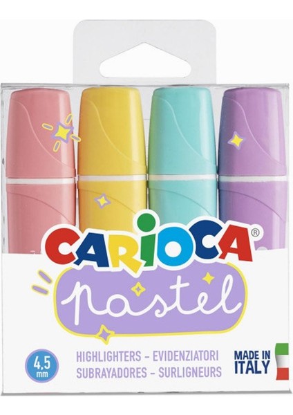 Carioca Pastel Marker 4'lü fiyatları