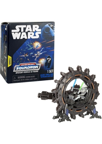 Sw J0032-4 Star Wars Mikro Figür ve Araç Mini Sürpriz Paket Asorti Seri-4 12LI