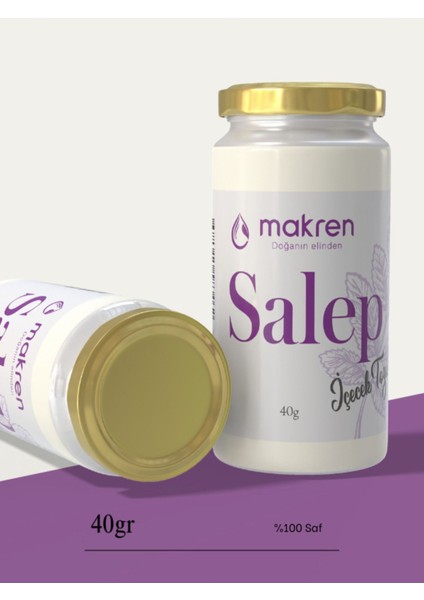 Saf Sahlep 40 gr - Doğal ve Lezzetli Sahlep