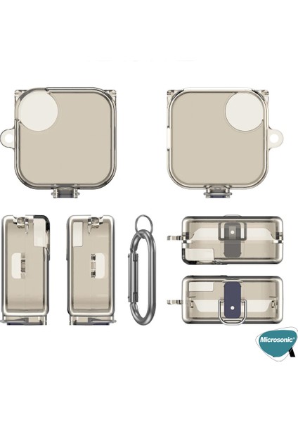 Nothing Cmf Buds Pro 2 Kılıf Safety Lock Protection Füme