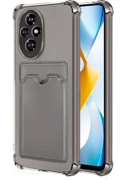 Honor 200 Card Slot Shock Kılıf Füme