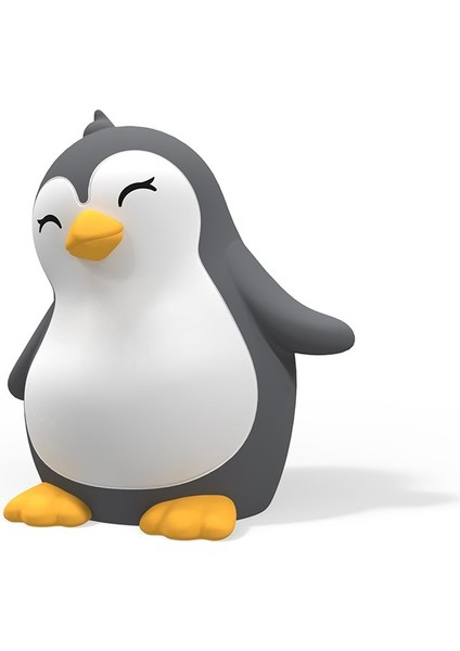 Silikon Şarjlı Gece Lambası Penguen