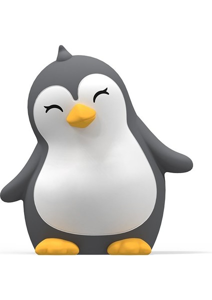 Silikon Şarjlı Gece Lambası Penguen