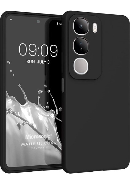 Matte Silicone Vivo Y19S Kılıf Siyah