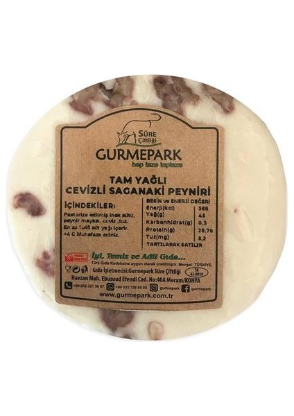 Cevizli Saganaki Peyniri 1 kg