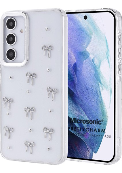 Samsung Galaxy A54 Kılıf Prettycharm Bow