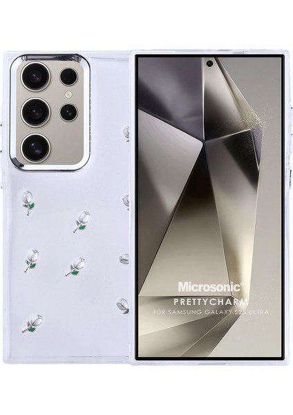 Samsung Galaxy S25 Ultra Kılıf Prettycharm Tulip