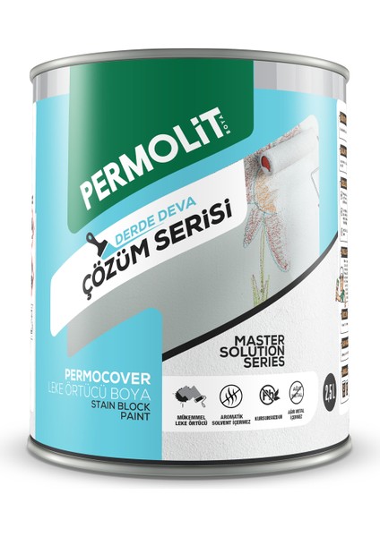 Permocover Leke Örtücü Boya 0.75 Lt