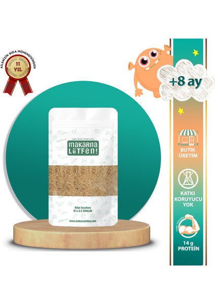 Kendinden Tavuklu Tel Şehriye (+8 ay - 200 gram)