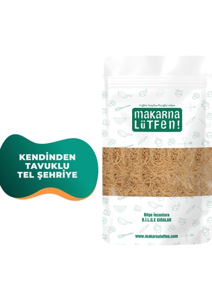 Kendinden Tavuklu Tel Şehriye (+8 ay - 200 gram)