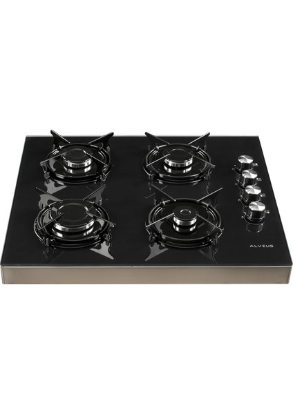 Segls 640 Siyah Set Üstü Cam Ocak