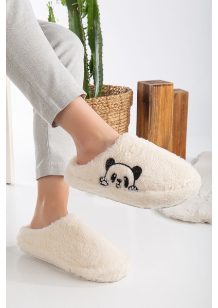 Kadın Ev Terliği Peluş Terlik Çeyiz ve Bohça Terliği Ses Yapmaz Kalın Taban fırsatları