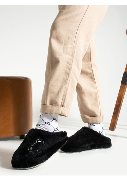 Kadın Ev Terliği Peluş Terlik Çeyiz ve Bohça Terliği Ses Yapmaz Kalın Taban fırsatları