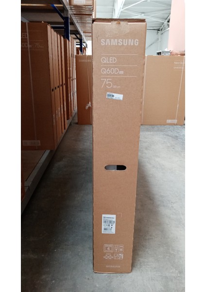 75Q60D 75" 190 Ekran Dahili Uydu Alıcılı 4K Ultra HD Smart QLED TV