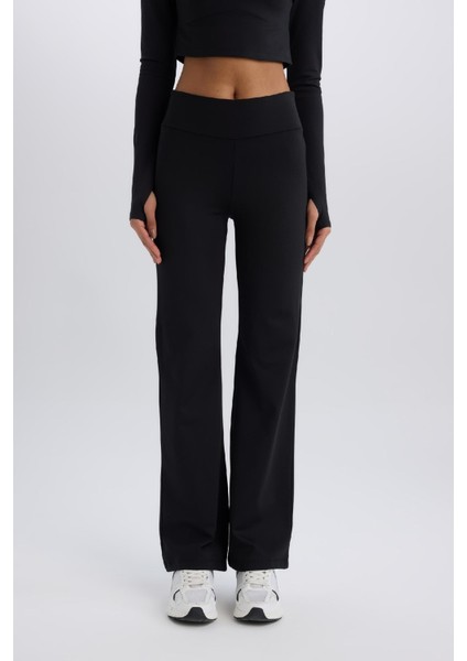 Fit Jogger Eşofman Altı Geniş Bol Paça Basic Düz Skuba Dalgıç Kumaş A0566AX24AU
