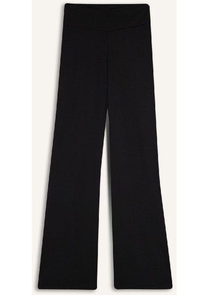 Fit Jogger Eşofman Altı Geniş Bol Paça Basic Düz Skuba Dalgıç Kumaş A0566AX24AU