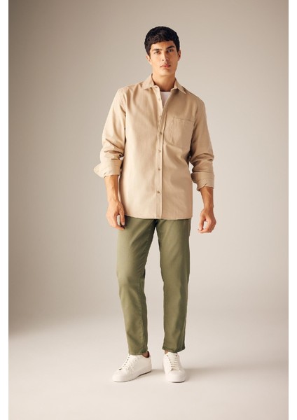 Jogger Pantolon Basic Düz Dar Paça B2090AX23AU
