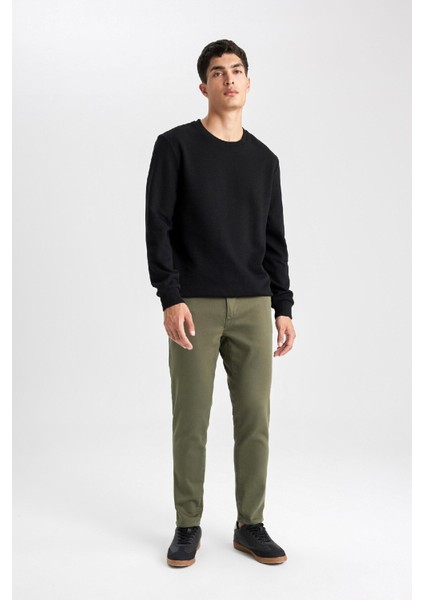 Jogger Pantolon Basic Düz Dar Paça B2090AX23AU