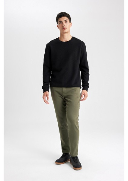 Jogger Pantolon Basic Düz Dar Paça B2090AX23AU