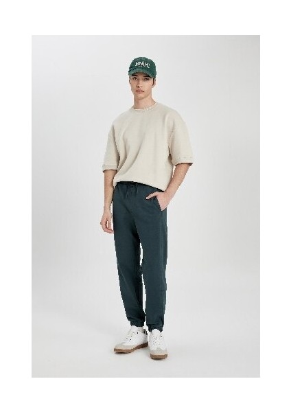 Regular Fit Eşofman Altı Cepli Beli Bağcıklı Lastikli Paça B6155AX24SP