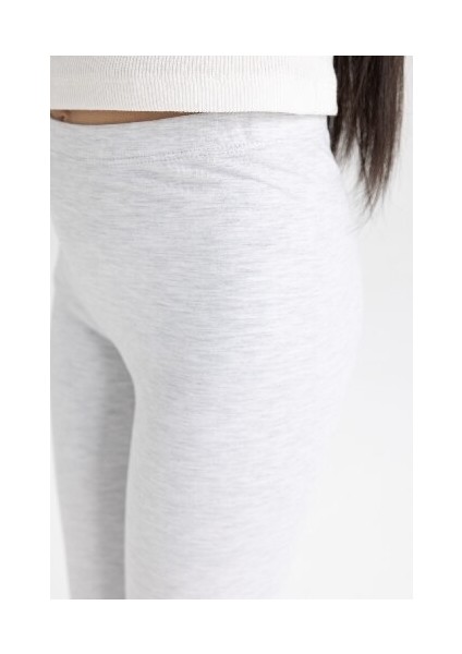 Kız Çocuk Midi Basic Düz Tayt B5656A824SM