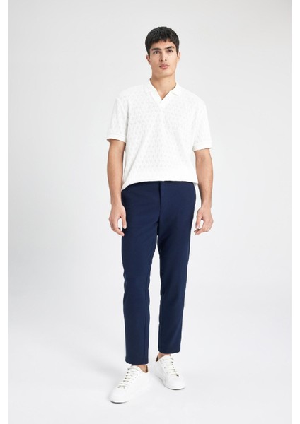 Jogger Pantolon Düz Paça Her Yöne Esneyen Cepli B7520AX24SP