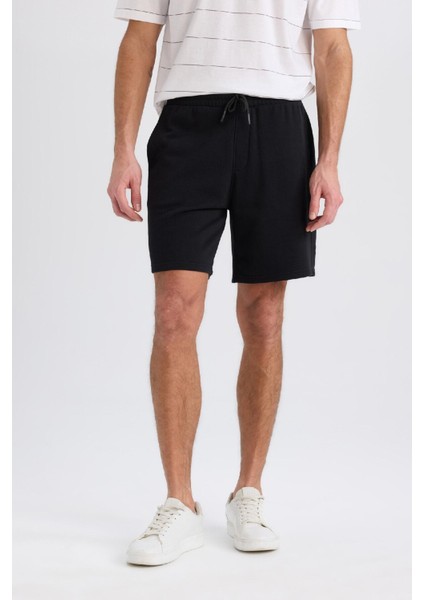 Regular Fit Düz Paça Basic Düz Şort B8672AX25SP
