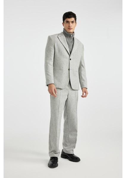 Klasik Pantolon Wide Leg Basic Düz Geniş Bol Paça B9492AX23WN modelleri