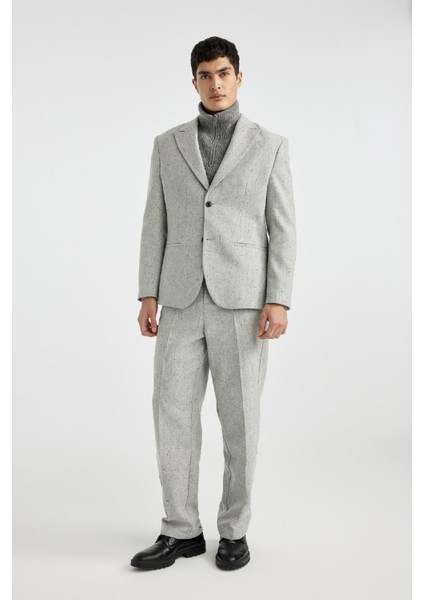 Klasik Pantolon Wide Leg Basic Düz Geniş Bol Paça B9492AX23WN fırsatları