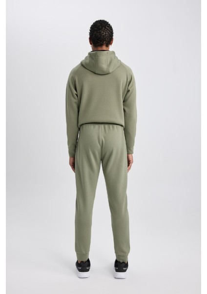 Fit Sporcu Jogger Eşofman Altı Slim Fit Dar Kesim Skuba Dalgıç Kumaş Standart Paça C0485AX23WN