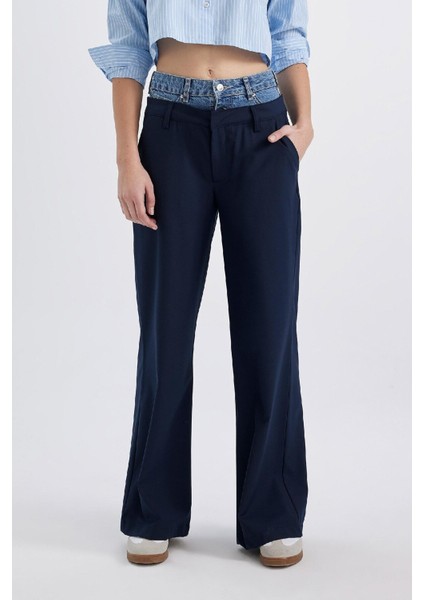 Coool Wide Leg Geniş Paça Yüksek Bel Palazzo Pantolon C2624AX24SP