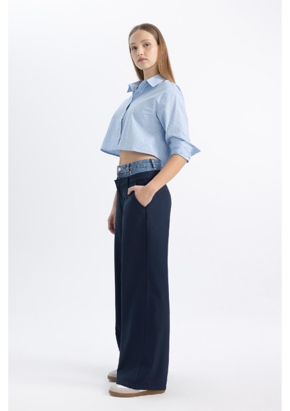 Coool Wide Leg Geniş Paça Yüksek Bel Palazzo Pantolon C2624AX24SP