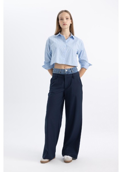 Coool Wide Leg Geniş Paça Yüksek Bel Palazzo Pantolon C2624AX24SP