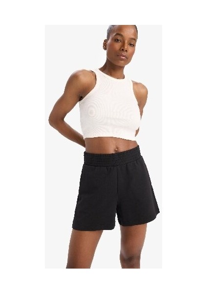 fit Oversize Geniş Kalıp Kısa Paça Sporcu ŞORT C6135AX25SM