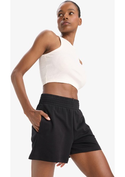 fit Oversize Geniş Kalıp Kısa Paça Sporcu ŞORT C6135AX25SM