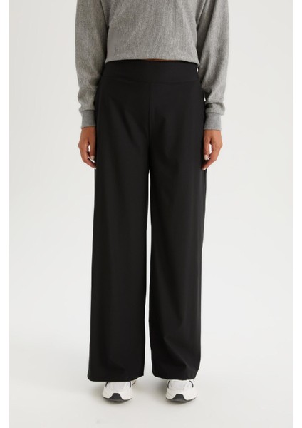 Wide Leg Geniş Paça Cepli Dokuma Pantolon C9416AX25SP