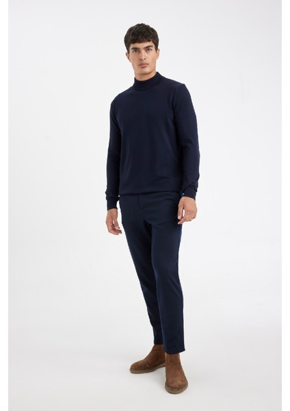 Jogger Yazlık Kumaş Pantolon Basic Düz Cepli Düz Paça D3695AX24AU