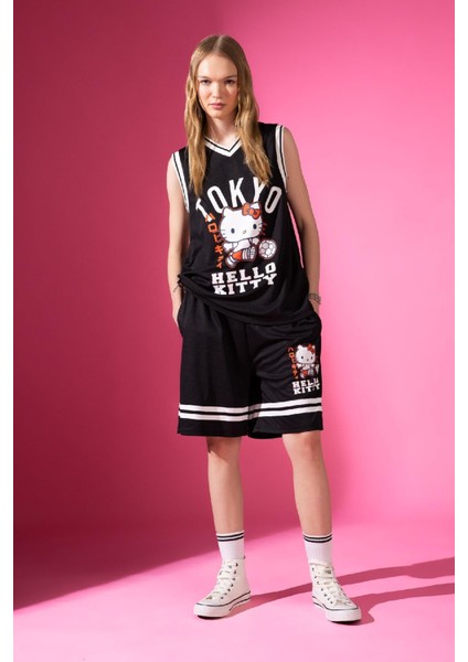 Coool Hello Kitty Loose Fit Şort D4218AX24HS