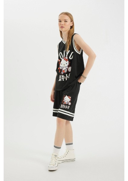 Coool Hello Kitty Loose Fit Şort D4218AX24HS