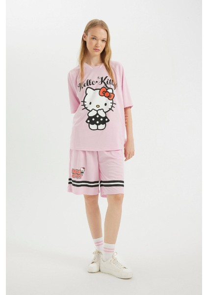 Coool Hello Kitty Loose Fit Şort D4219AX24HS