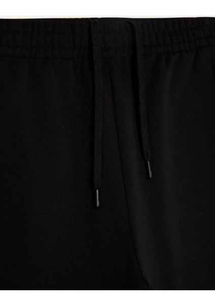 Fit Kalın Jogger Eşofman Altı Standart Fit Cepli Sporcu Beli Lastikli D6312AX24WN