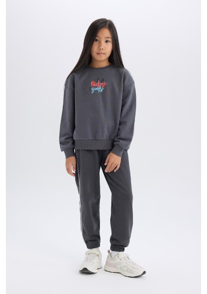 Kız Çocuk Jogger Fit Pantolon D6481A8NS