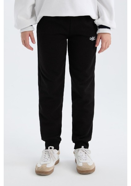 Kız Çocuk Jogger Fit Pantolon D6482A8NS