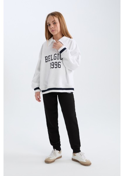 Kız Çocuk Jogger Fit Pantolon D6482A8NS