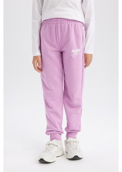 Kız Çocuk Jogger Fit Pantolon D6482A8NS